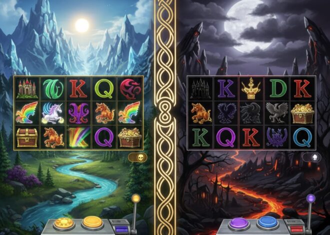 Efek Warna Cerah vs Gelap dalam Slot