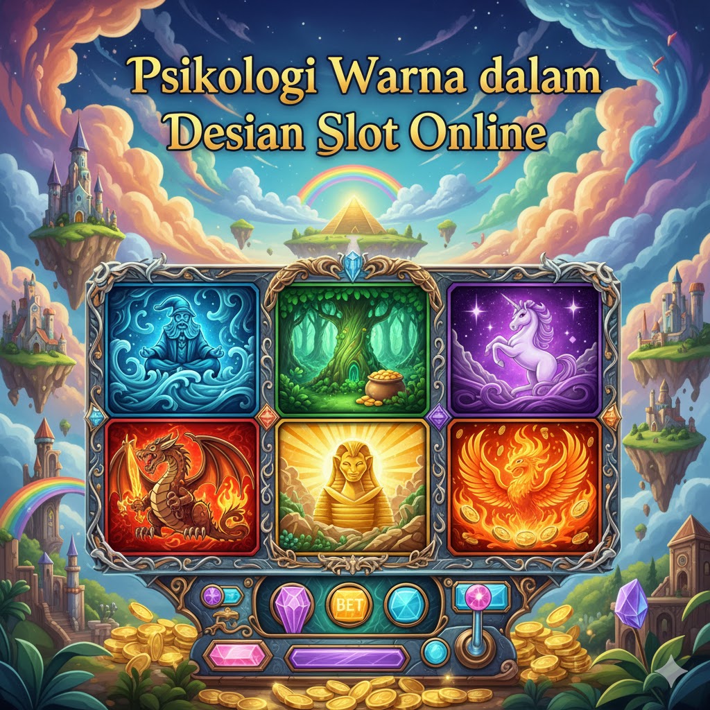 Psikologi Warna dalam Desain Slot Online