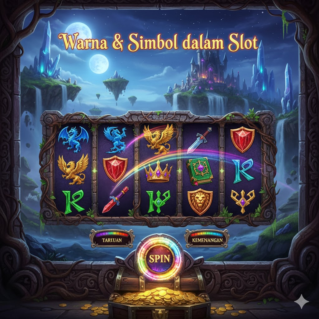 Warna & Simbol dalam Slot : Bagaimana Psikologi Memengaruhi Pemain